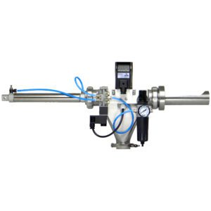 pneumatic sample collector