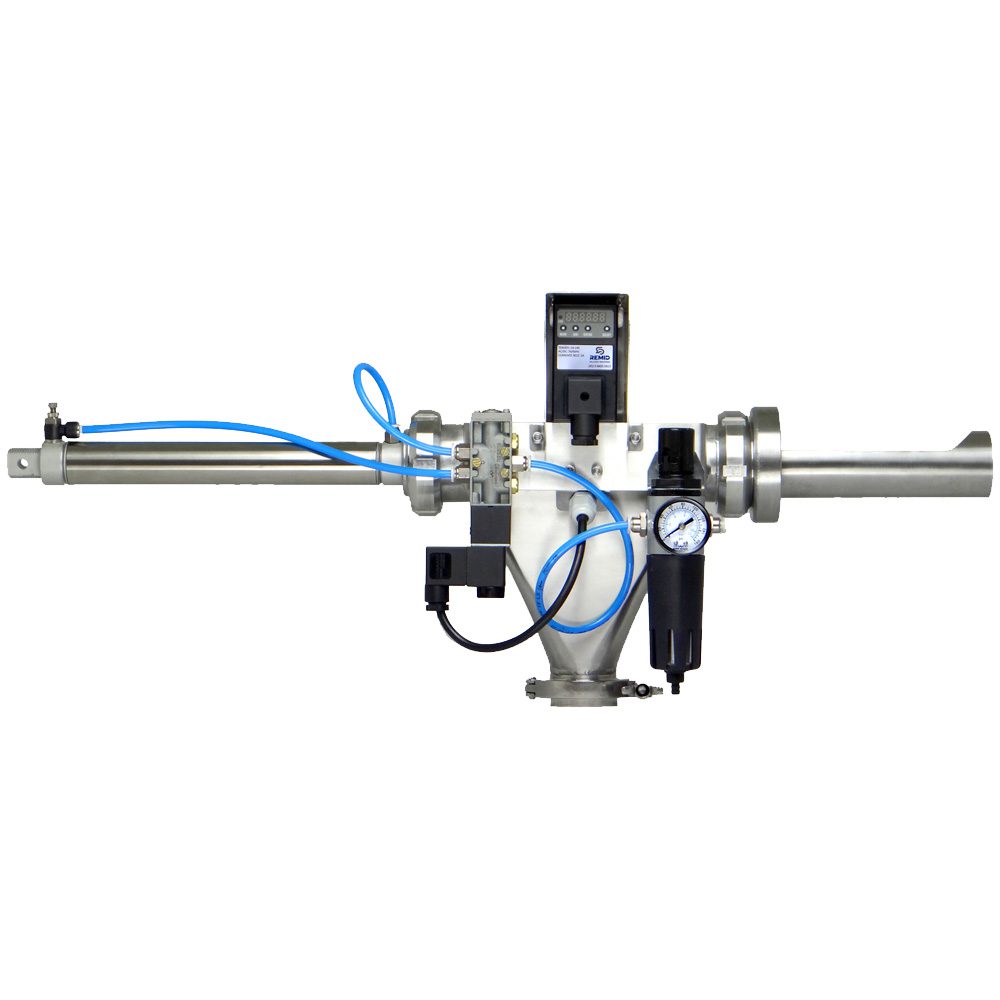 pneumatic sample collector