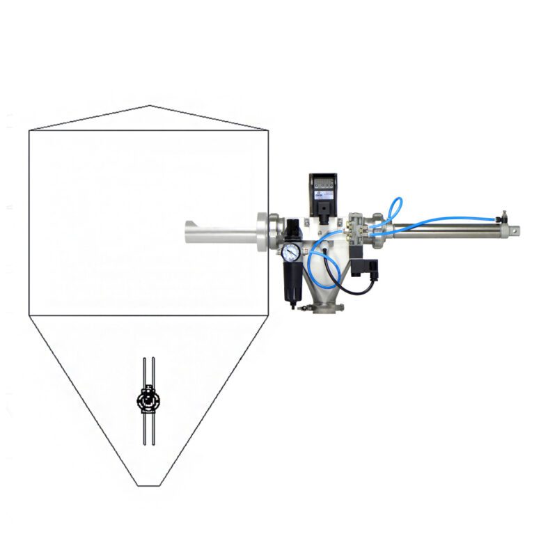 sample collector install Pneumatic sample collector