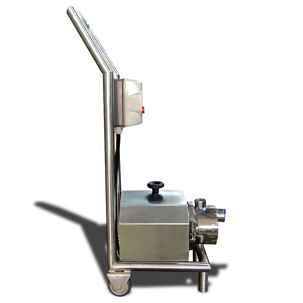 photo self-priming mobile pump with trolley