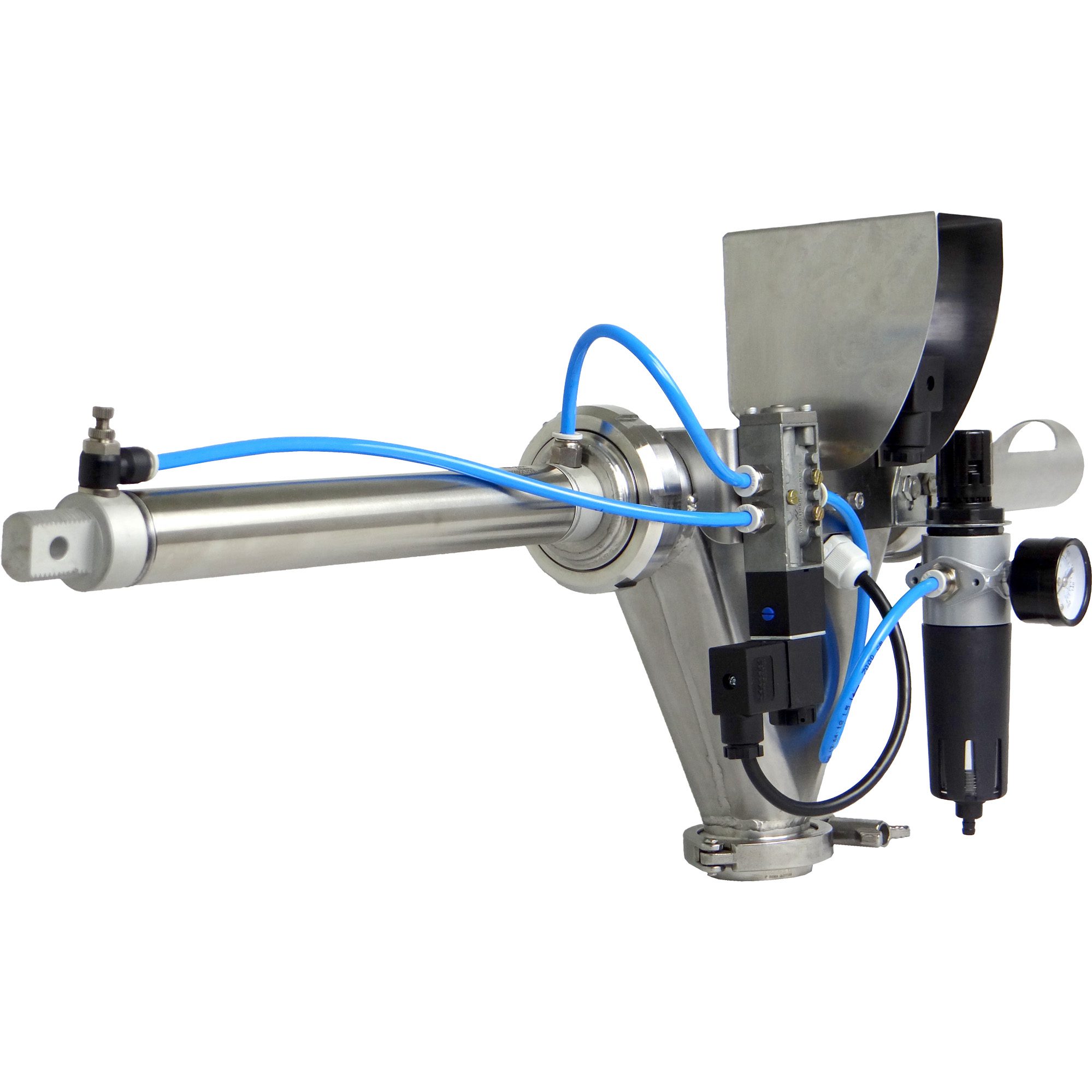 Pneumatic sample collector