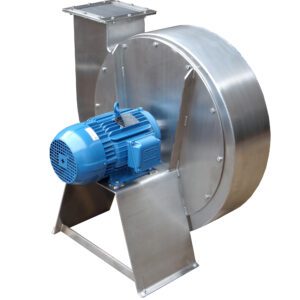 Stainless steel exhaust fan with Weg motor.
