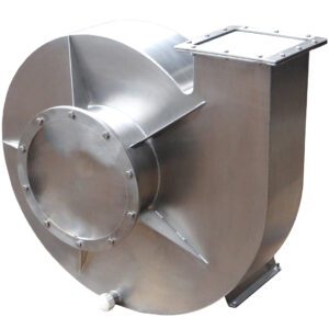 Stainless steel exhaust fan with Weg motor.