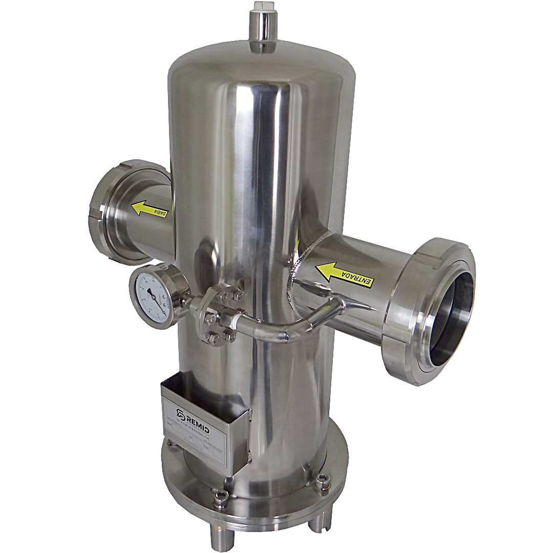 Industrial air line filter basket