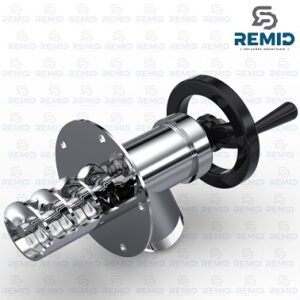 CAF2PI sample collector with screw thread.