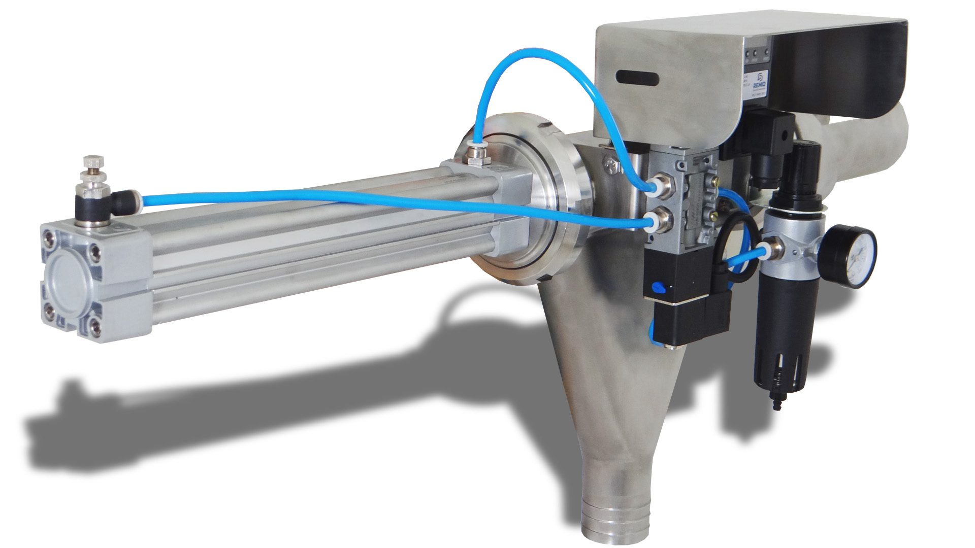 pneumatic sample collector