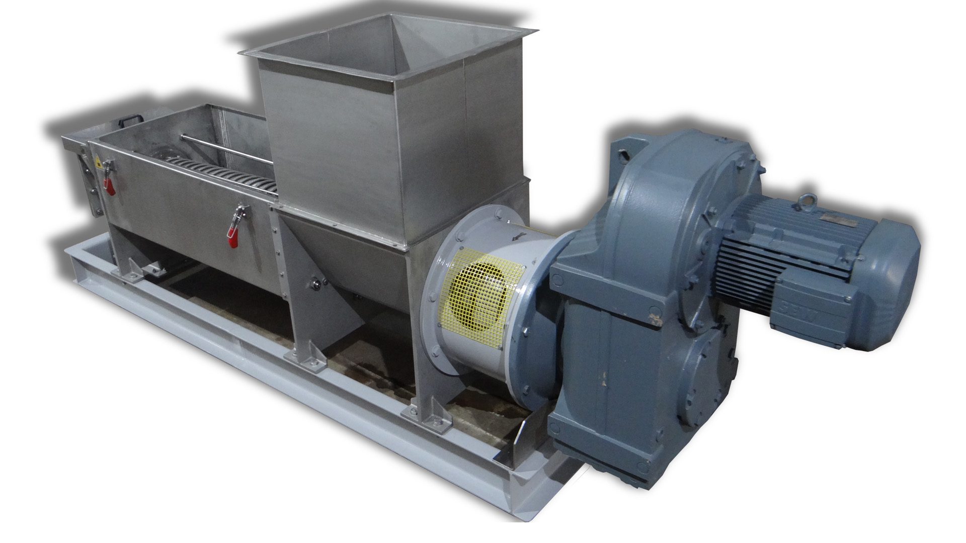dewatering extrusion press