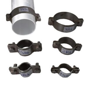 stainless steel clamps for split piping